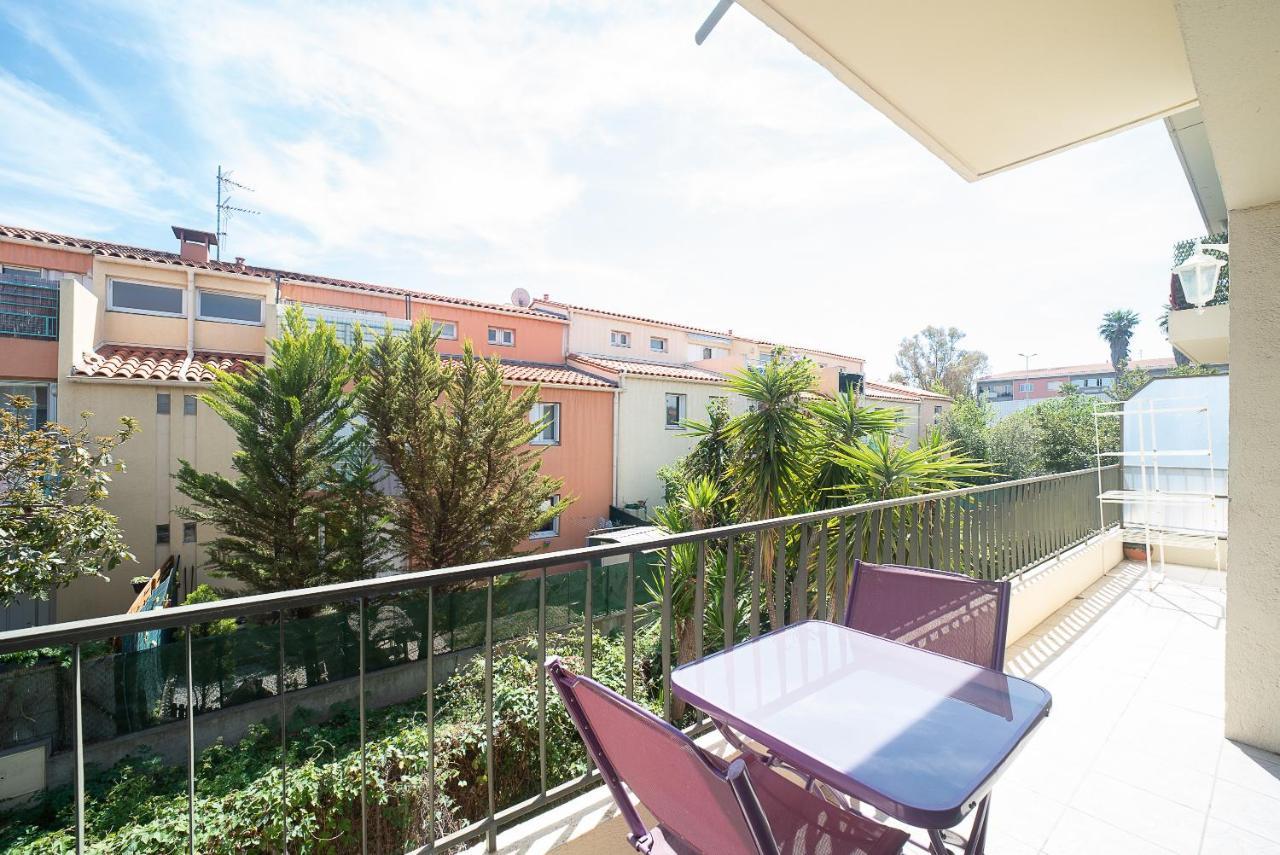 Ferienwohnung Le Marechal Juin - Appt 8 Voyageurs Perpignan Exterior foto